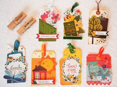 A set of to-do tags