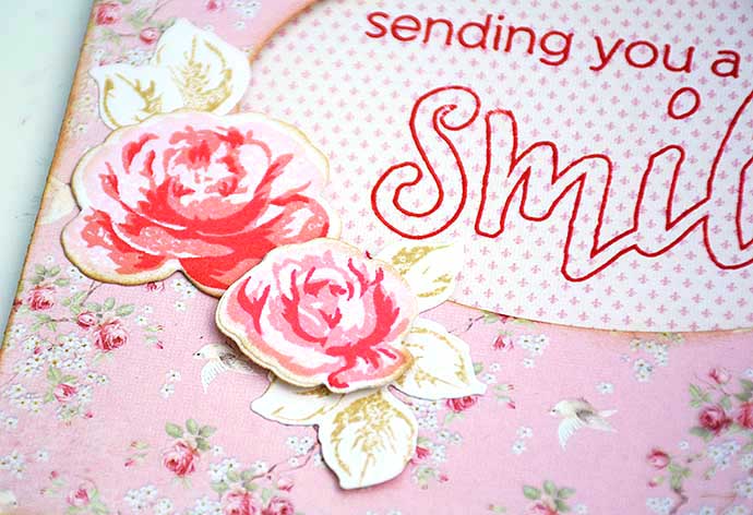 Altenew vintage roses card by Helens Color Life