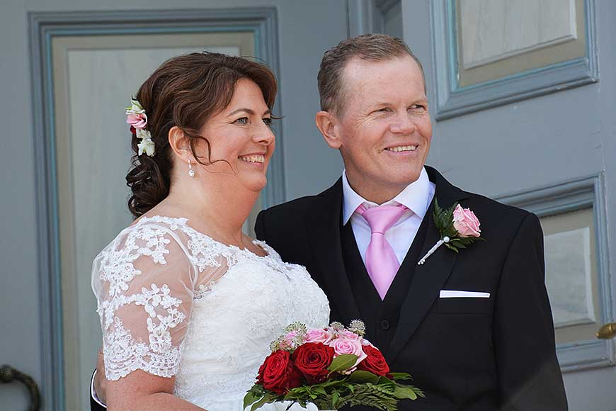 Pingstbröllop för Birgitta och Mats av Helen Thalen